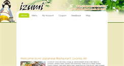 Desktop Screenshot of izumilivonia.com